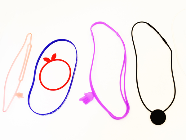 Silicone necklace - Finger bookmark-8812